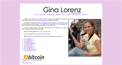 Desktop Screenshot of ginalorenz.com