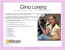 Tablet Screenshot of ginalorenz.com
